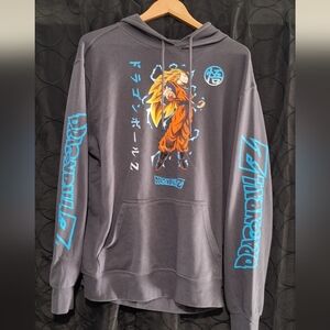 Dragon Ball Z Gray Hoodie